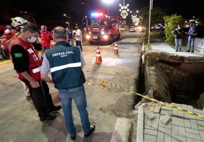 33 People Injured As Sidewalk Collapses during Brazil Parade (+Video)