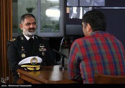 مصاحبه با امیر دریادار شهرام ایرانی فرمانده نیروی دریایی ارتش در خبرگزاری تسنیم