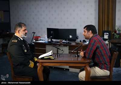 مصاحبه با امیر دریادار شهرام ایرانی فرمانده نیروی دریایی ارتش در خبرگزاری تسنیم