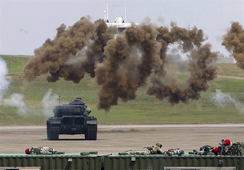 Taiwan Holds Military Drill