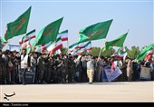 رزمایش 26 هزار نفری اقتدار بسیجیان خوزستان به‌‌روایت تصاویر