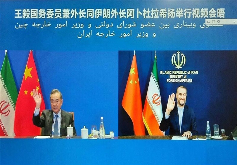 Iran, China FMs Discuss Bilateral Ties, US’ Illegal Sanctions