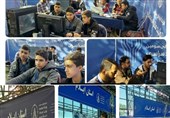 کنگره 3000 شهید استان ایلام|غرفه رویداد تولیدمحتوای دیجیتال مزین به تصویر شهدا شد