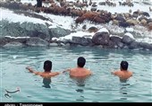  چشمه آبگرم یئددی بولوک سردابه اردبیل از دریچه دوربین تسنیم