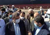 بازدید معاون رئیس جمهور از توانمندیهای کشتیرانی در بندر شهید رجایی