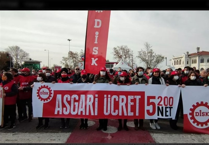 اعتراضات در ترکیه نسبت به وضعیت معیشت و حداقل حقوق