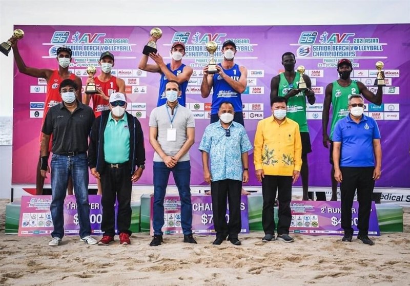 والیبال ساحلی قهرمانی آسیا| ملی‌پوشان ایران نایب قهرمان شدند