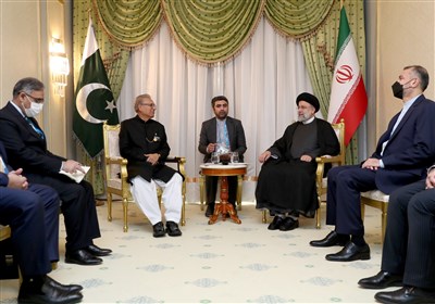  روسای جمهور ایران و پاکستان دیدار کردند 