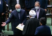 حضور محمدباقر قالیباف رئیس مجلس شورای اسلامی در جلسه مشترک نمایندگان مجلس و اعضای شورای عالی قضایی