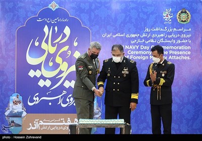 دیدار وابستگان نظامی خارجی مقیم تهران با امیر ایرانی