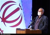 سخنرانی بهرام عین اللهی وزیر بهداشت در آیین دانشگاهی اولین سالگرد شهادت شهید محسن فخری زاده 