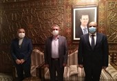 وزیر صمت وارد دمشق شد