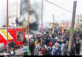 فرماندار زرند: ازدحام جمعیت مانع خدمت‌رسانی مطلوب در حادثه آتش‌سوزی زرند شد