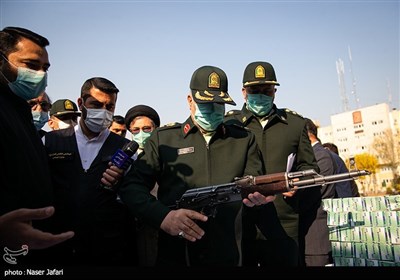 بازدید سردار حسین رحیمی رئیس پلیس تهران از چهاردهمین مرحله‌ی طرح ظفر