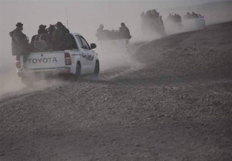 مقابله حشد شعبی با حمله داعش به شهرستان «المقدادیه» استان دیالی