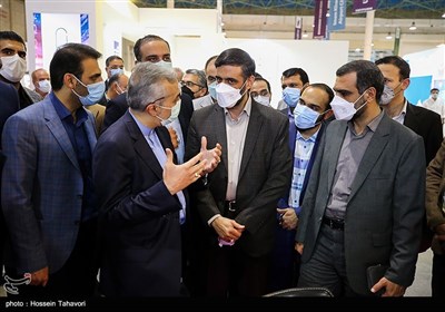 بازدید سعید محمد مشاور رییس جمهوری و دبیرشورایعالی مناطق آزاد تجاری از نمایشگاه کیش اینوکس 2021