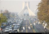 هوای تهران در آستانه آلودگی