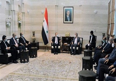 رایزنی نخست وزیر سوریه با وزیر صنعت ایران درباره تقویت همکاری اقتصادی