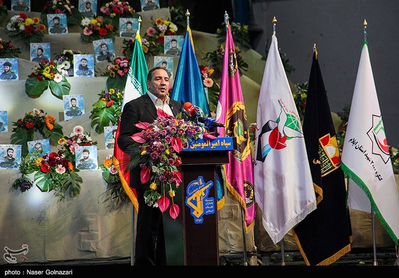 سخنرانی حسن بهرام نیا استاندار ایلام در اجلاسیه نهایی 3000 شهید استان ایلام