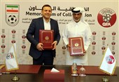 همکاری فدراسیون‌های فوتبال ایران و قطر رسمی شد