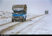 بارش برف و باران در جاده‌های 18 استان