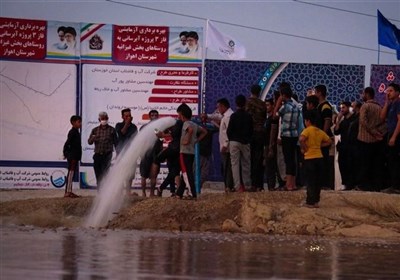 وعده صادق در فصل همدلی| افتتاح پروژه آبرسانی به غیزانیه به همت بسیج سازندگی/ وقتی سپاه بیادعا به کمک مردم شتافت