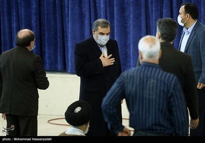 محسن رضایی در نماز جمعه تهران