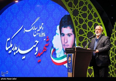 سخنرانی حسین شاهوی همرزم شهید بدر یکتا 
