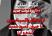 فیلم| گزارش عملکرد 100 روزه دولت جدید از شاهکار واکسیناسیون تا جبران کمبود شدید گندم و ارز