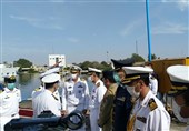 Pakistani Naval Fleet Docks at Iranian Port