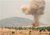 تداوم حملات ارتش ترکیه به شمال الرقه سوریه