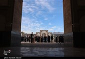نماز طلب باران در کرمان برگزار شد + تصویر