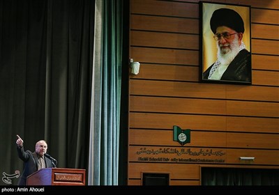 سخنرانی محمدباقر قالیباف رییس مجلس در گرامیداشت روز دانشجو در دانشگاه شهید بهشتی