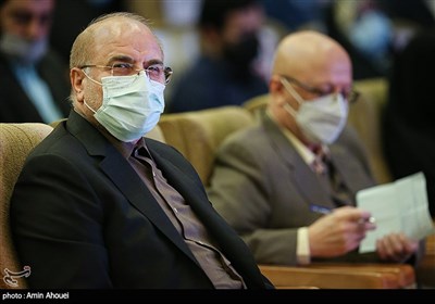حضور محمدباقر قالیباف رییس مجلس در گرامیداشت روز دانشجو در دانشگاه شهید بهشتی