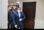 مهدی اسماعیلی وزیر فرهنگ و ارشاد اسلامی در تحریریه خبرگزاری تسنیم