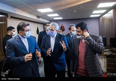 حضور وزیر ارشاد در خبرگزاری تسنیم