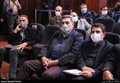 حضور پرویز حناچی شهردار سابق تهران در مراسم بزرگداشت سردار جهادی حاج مهدی ورشابی