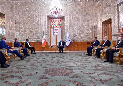  تاکید قالیباف بر توسعه روابط اقتصادی ایران و سوریه در دیدار با فیصل مقداد 