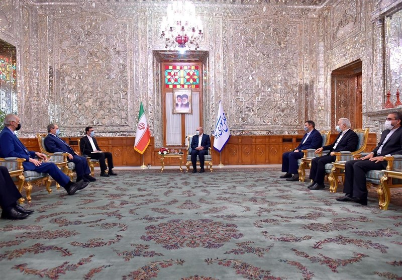 تاکید قالیباف بر توسعه روابط اقتصادی ایران و سوریه در دیدار با فیصل مقداد