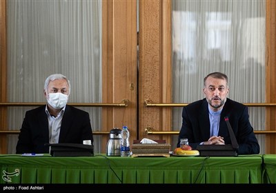  حسین امیرعبداللهیان وزیر امور خارجه و وحید جلال زاده رئیس کمیسیون امنیت ملی