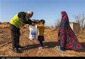 توزیع گوشت گرم  در بین نیازمندان در مناطق محروم گرگان