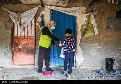 توزیع گوشت گرم در بین نیازمندان در مناطق محروم گرگان