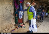 توزیع گوشت گرم  در بین نیازمندان در مناطق محروم گرگان