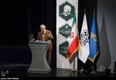 سخنرانی و شعرخوانی علی موسوی گرمارودی در اختتامیه نخستین کنگره شعر سردار سربداران