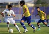 لیگ برتر فوتبال| تساوی ذوب‌آهن و نفت مسجدسلیمان در 45 دقیقه نخست