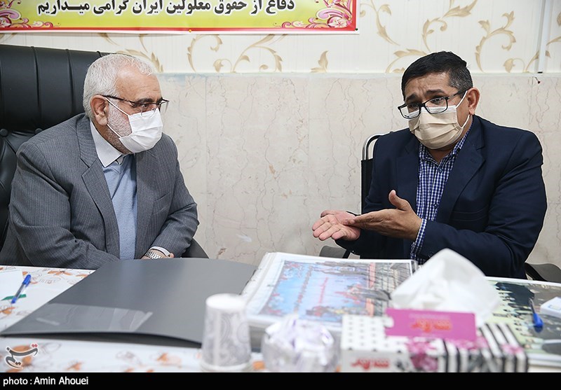 دیدار رئیس کمیته امداد با مدیر عامل انجمن دفاع از حقوق معلولان ایران