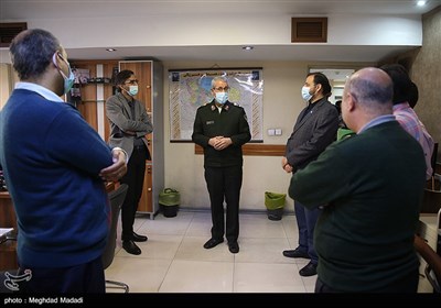 حضور رئیس پلیس پیشگیری ناجا در خبرگزاری تسنیم