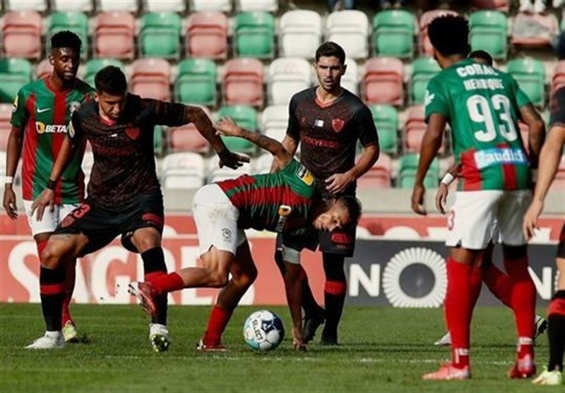 لیگ برتر پرتغال| توقف خانگی ماریتیمو در بازی 100 دقیقه‌ای