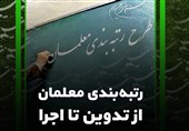 آیین‌نامه اجرای رتبه‌بندی معلمان تقدیم هیئت دولت شد