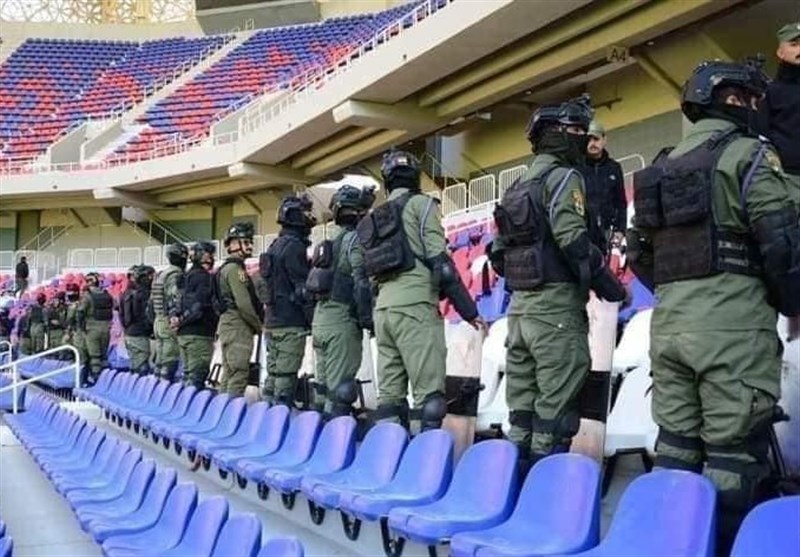 اعتراض باشگاه اربیل به حضور نیروهای نظامی در استادیوم نجف
